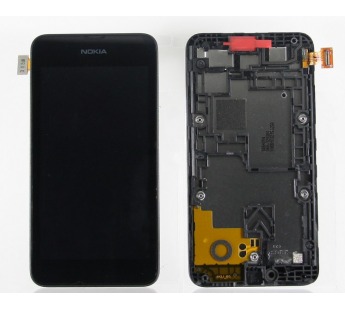 Дисплей для Nokia 530 Dual модуль Черный - Оригинал 100%#11933