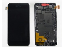 Дисплей для Nokia 530 Dual модуль Черный - Оригинал 100%