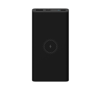 Внешний аккумулятор с беспроводной зарядкой Xiaomi Mi Wireless Power Bank 10000mAh 10W (черный)#1757468