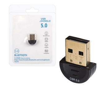 Bluetooth USB адаптер mini 5.0 BT-06 (грибок)#1764172