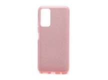                                 Чехол силикон-пластик Huawei Honor 10X Lite Fashion с блестками розовый