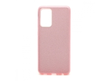                                     Чехол силикон-пластик Samsung A72 Fashion с блестками розовый