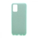                                     Чехол силикон-пластик Samsung A02S/M02S Fashion с блестками зеленый #1748545