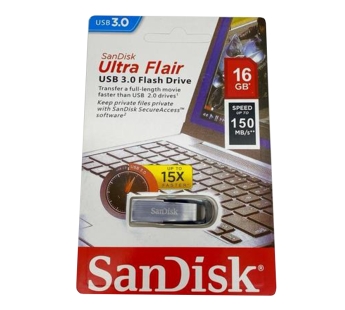 USB-флеш (USB 2.0) 16GB SanDisk металл #1848958