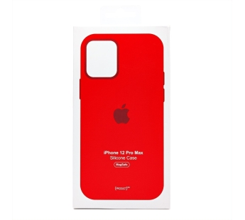 Чехол-накладка ORG SM003 SafeMag Soft Touch с анимацией для "Apple iPhone 12 Pro Max" (red) (209147)#1808838
