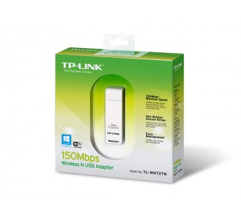 Адаптер USB TP-LINK, беспроводной, TL-WN727N#44295