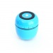 Колонка Mini бочонок (Bluetooth/TF/FM) синяя#44381