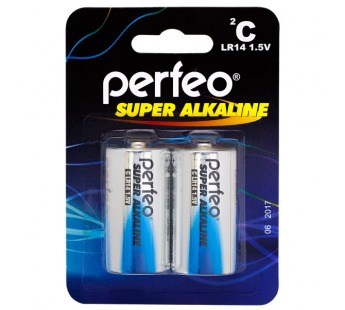 Батарейка LR14 PERFEO Super Alkaline BL 2/20#44839