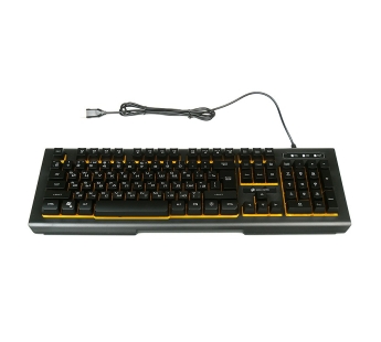 Клавиатура Dialog KGK-21U Gan-Kata мембранная игровая с подсветкой USB (повр. уп.) (black) (219305)#1882831