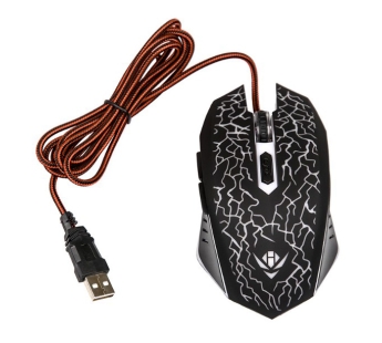 Мышь оптическая Nakatomi Gaming mouse MOG-15U игровая (повр.уп.) (black) (219330)#1882686
