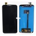 Дисплей для Alcatel OT-8030Y/OT-8030B (Hero 2) в сборе с тачскрином Черный#48041
