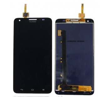 Дисплей для Huawei Honor 3X в сборе с тачскрином Черный#48069
