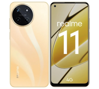 Смартфон Realme 11 4G 8Gb/256Gb Gold (6,4"/108МП/4G/5000mAh)#1941293