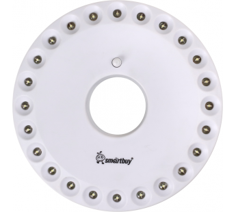 Фонарь SMARTBUY SBF-8253-W, белый, с карабином#53702