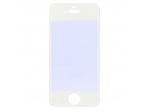 Защитное стекло зеркальное Glass хамелеон для Apple iPhone 4 (white/blue)