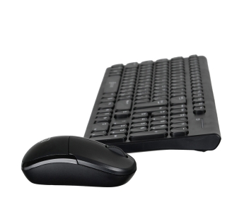 Беспроводной набор (клавиатура+мышь) ОКЛИК 220М чёрный [30.05.24], шт#2013735