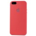 Чехол-накладка - Soft Touch для Apple iPhone 5/iPhone 5S/iPhone SE (dark pink)#58368