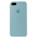 Чехол-накладка - Soft Touch для Apple iPhone 5/iPhone 5S/iPhone SE (mint)#58364
