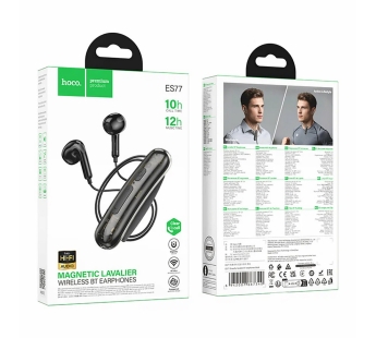 Спортивные Bluetooth-наушники Hoco ES77 (black) (244455)#2161055