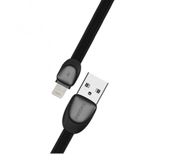 Кабель USB - Apple lightning Remax RC-040i Shell для Apple iPhone 5 100см (black)#58992