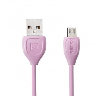 Кабель USB - micro USB Remax RC-050m Lesu для HTC/Samsung 100см (pink)#59180