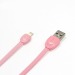 Кабель USB (Apple lightning) Remax RC-040i Shell для Apple iPhone 5 100см(pink)#58988