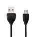 Кабель USB - micro USB Remax RC-050m Lesu для HTC/Samsung 100см (black)#59182