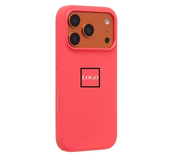 Чехол-накладка ORG Silicone Case с анимацией для "Apple iPhone 17 Pro" (bright guava pink) (244671)#2160962