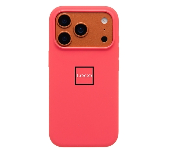 Чехол-накладка ORG Silicone Case с анимацией для "Apple iPhone 17 Pro" (bright guava pink) (244671)#2160960