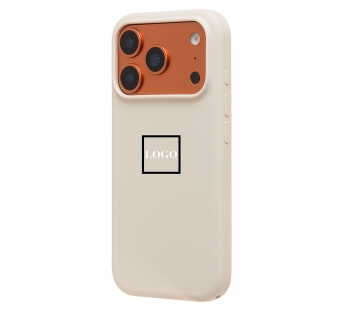 Чехол-накладка ORG Silicone Case с анимацией для "Apple iPhone 17 Pro" (vanila color) (244672)#2160964