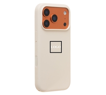 Чехол-накладка ORG Silicone Case с анимацией для "Apple iPhone 17 Pro" (vanila color) (244672)#2160965