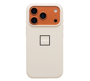 Чехол-накладка ORG Silicone Case с анимацией для "Apple iPhone 17 Pro" (vanila color) (244672)#2160963