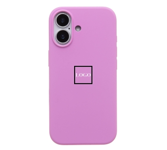 Чехол-накладка ORG Silicone Case с анимацией для "Apple iPhone 17" (Electric lavender purple(244670)#2160954