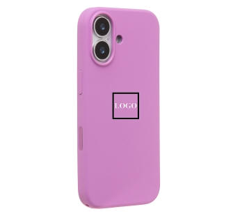 Чехол-накладка ORG Silicone Case с анимацией для "Apple iPhone 17" (Electric lavender purple(244670)#2160956