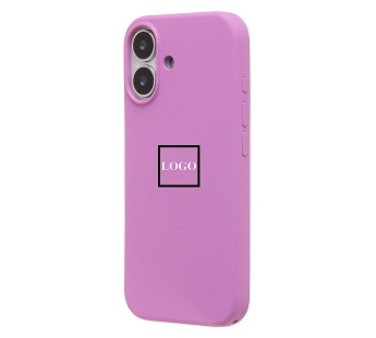 Чехол-накладка ORG Silicone Case с анимацией для "Apple iPhone 17" (Electric lavender purple(244670)#2160955
