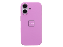Чехол-накладка ORG Silicone Case с анимацией для "Apple iPhone 17" (Electric lavender purple(244670)