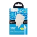 Адаптер Сетевой с кабелем Hoco CS112A USB/Type-C 30W (Type-C/Type-C) (white) (244464)#2160969