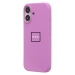 Чехол-накладка ORG Silicone Case с анимацией для "Apple iPhone 17" (Electric lavender purple(244670)#2160955