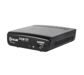 Цифровая ТВ приставка D-COLOR DC 910HD (DVB-T2, RCA, HDMI, USB)#62072