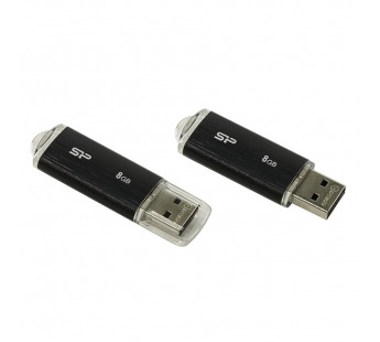 USB 8 Gb Silicon Power Ultima U02 (black)#66562