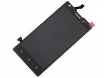 Дисплей для Huawei Ascend G700 в сборе с тачскрином Черный