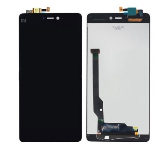 Дисплей для Xiaomi Mi 4c в сборе с тачскрином Черный#110853