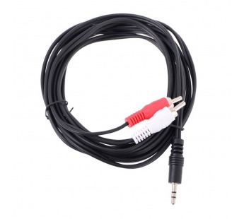 Кабель TELECOM 3.5 Jack (M) / 2xRCA (M) стерео, аудио 3 м#67748