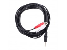 Кабель TELECOM 3.5 Jack (M) / 2xRCA (M) стерео, аудио 3 м