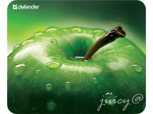 Коврик DEFENDER пластиковый Juicy sticker (ассорти-4 вида) 220х180х0.4 мм. (1/20/400)