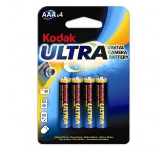 Батарейка LR03 KODAK BL 4/40/200 Ultra Digital (K3A-4 U)#67692