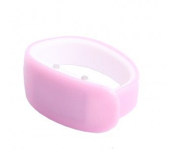 Часы наручные LED Watch пластиковый браслет (pink)#68038