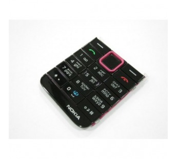 Клавиатура Nokia 3500C Черный с розовым#12040