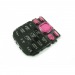 Клавиатура Nokia 2690 Черный с розовым#12047