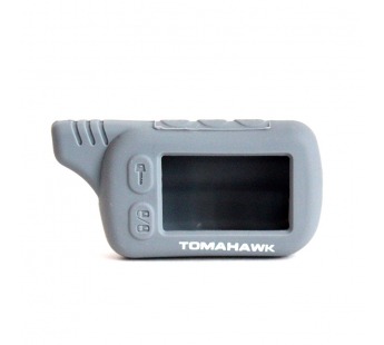 Чехол для брелока Tomahawk TZ9010 / 9020 / 9030 силиконовый (серый)#74244